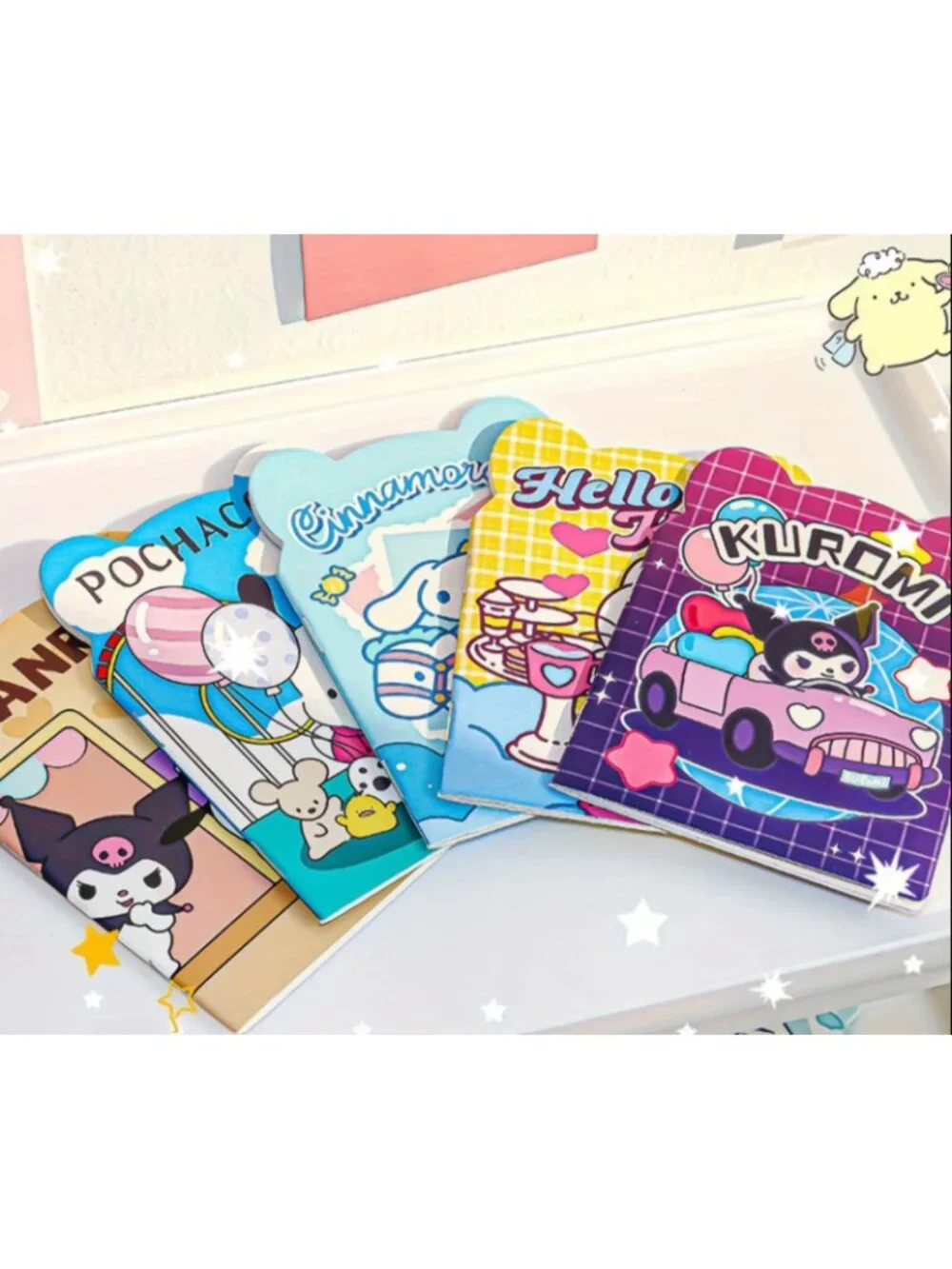 20-Pack Sanrio Mini Notebooks – Hello Kitty, Kuromi, My Melody & More